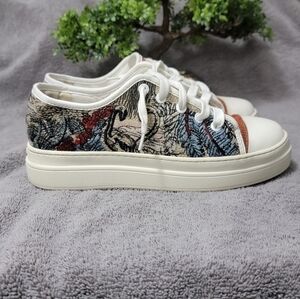 J Slides Women's Multicolor Artistic Sneakers